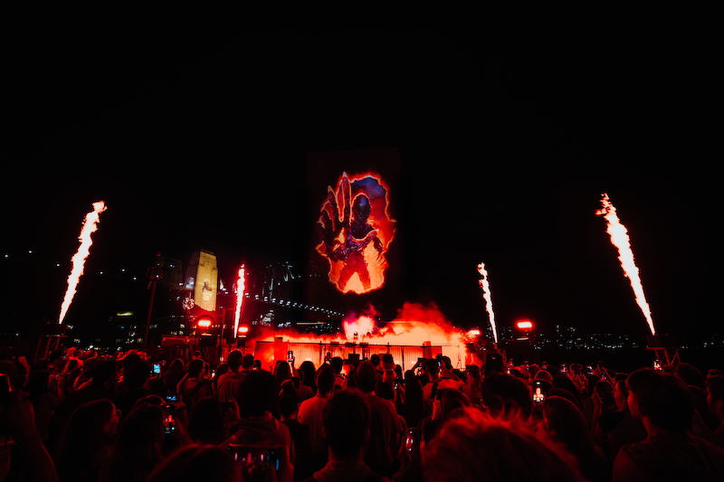 Stranger Things 5 Hologauze stunt, Sydney